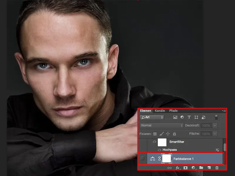 Izskati un stili ar Photoshop - Augšu pašu izskats.