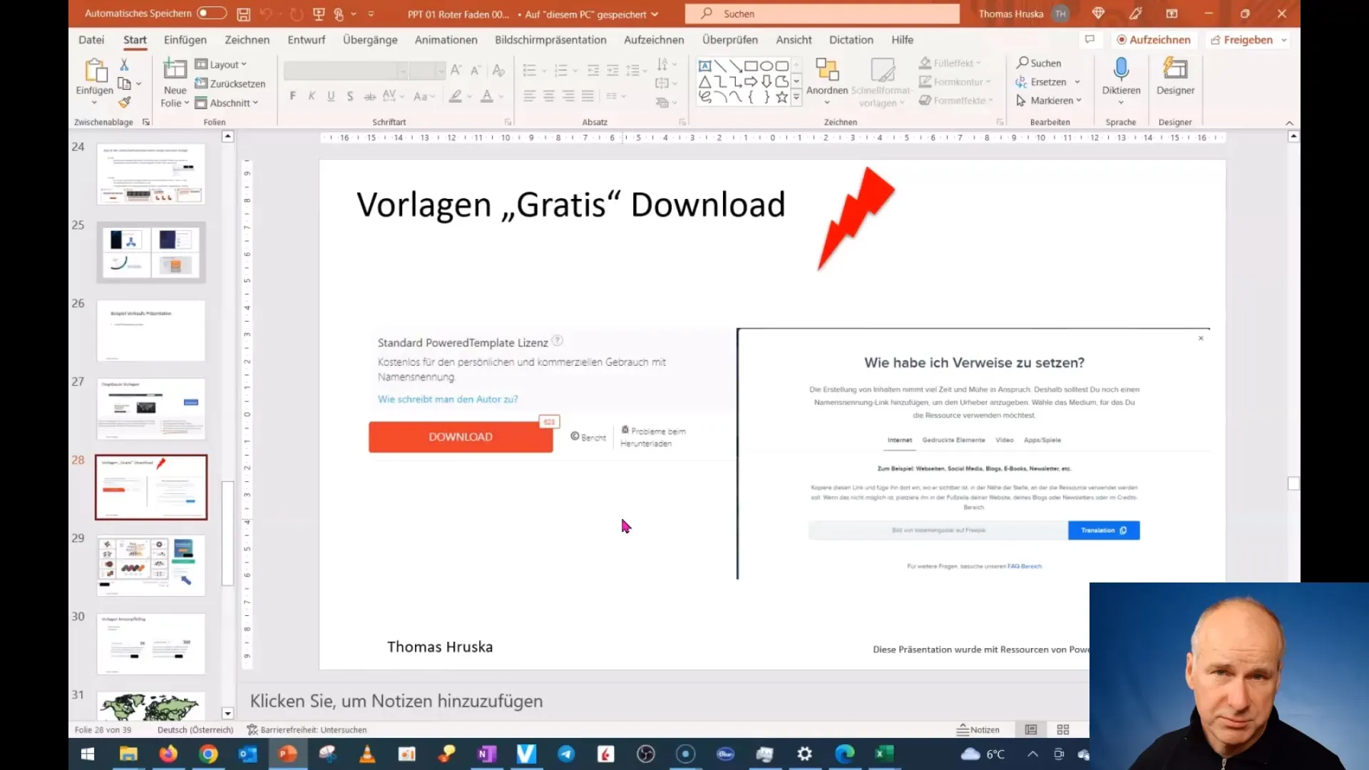 Utilizzare correttamente i modelli di PowerPoint - così troverai le migliori fonti