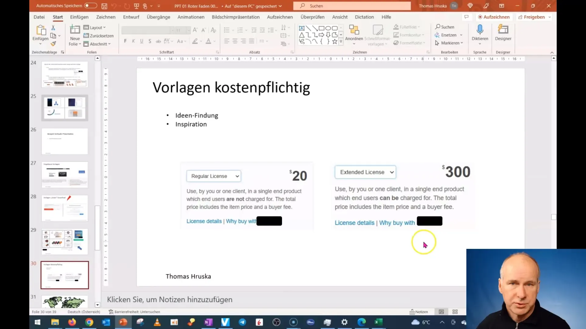 Usa correttamente i modelli di PowerPoint - così troverai le migliori fonti