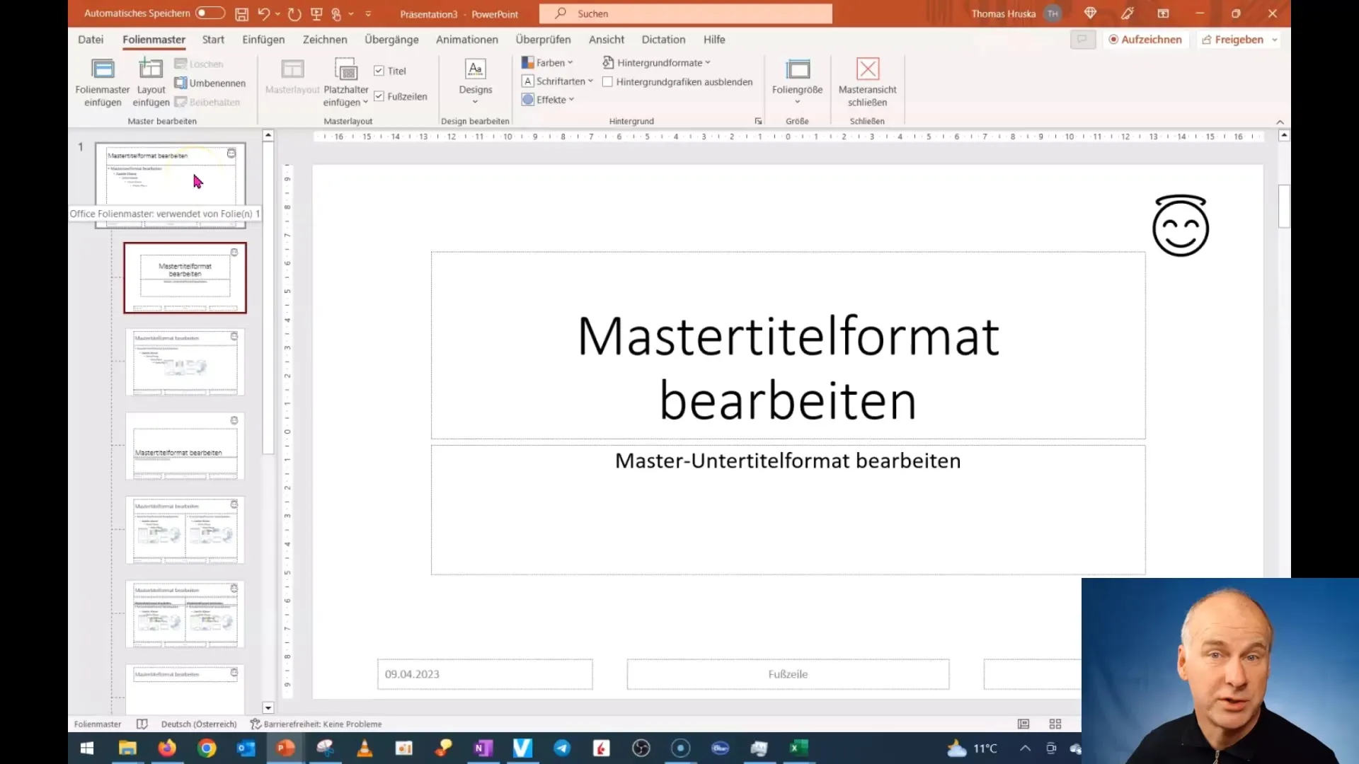 PowerPoint-kurs: Folie master i detalj