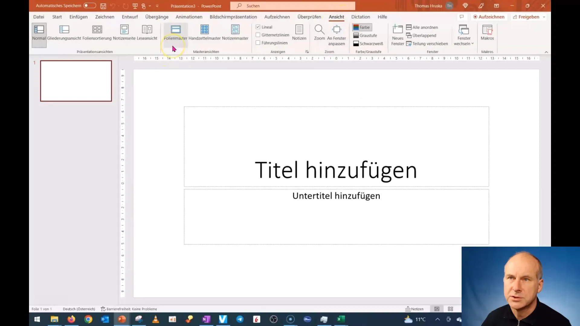 Curso de PowerPoint: Slide master em pormenor