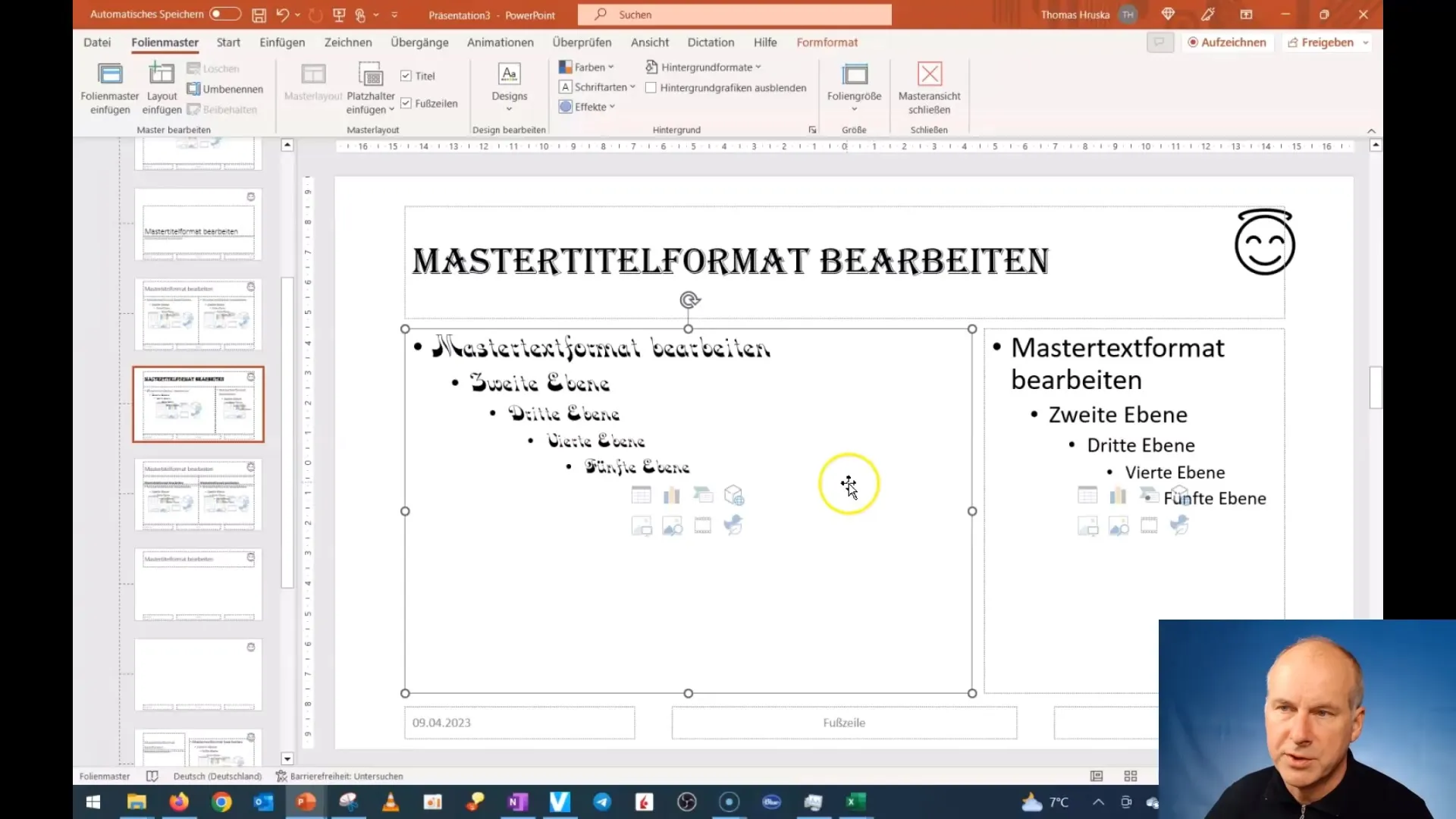 Kursus PowerPoint: Mengedit dan menyiapkan tata letak slide