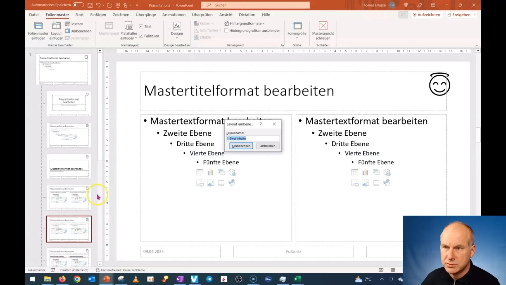 PowerPoint-kurs: Rediger og opsæt dias-layouts