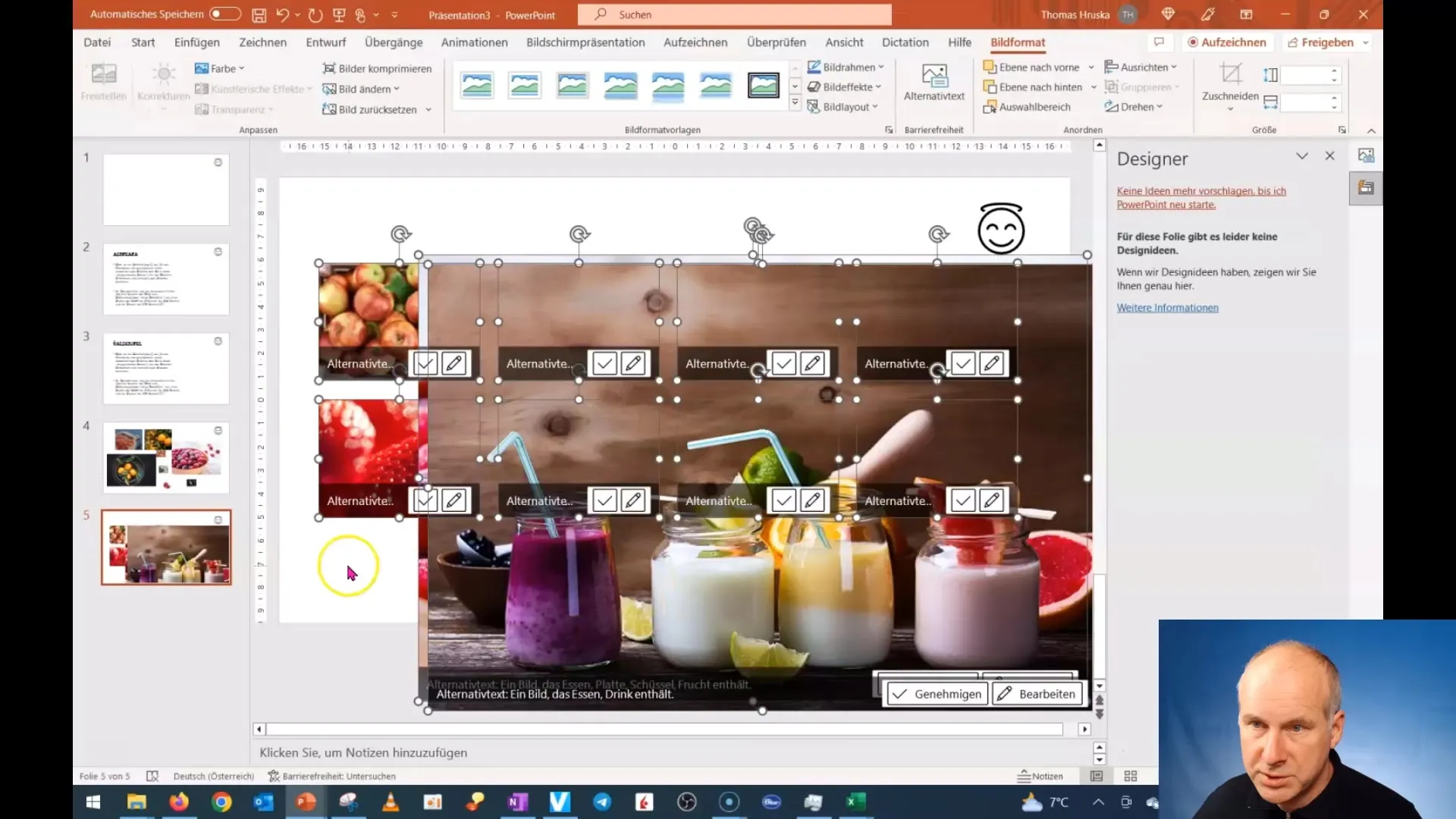 Editar eficazmente diseños de PowerPoint y añadir imágenes de forma eficiente