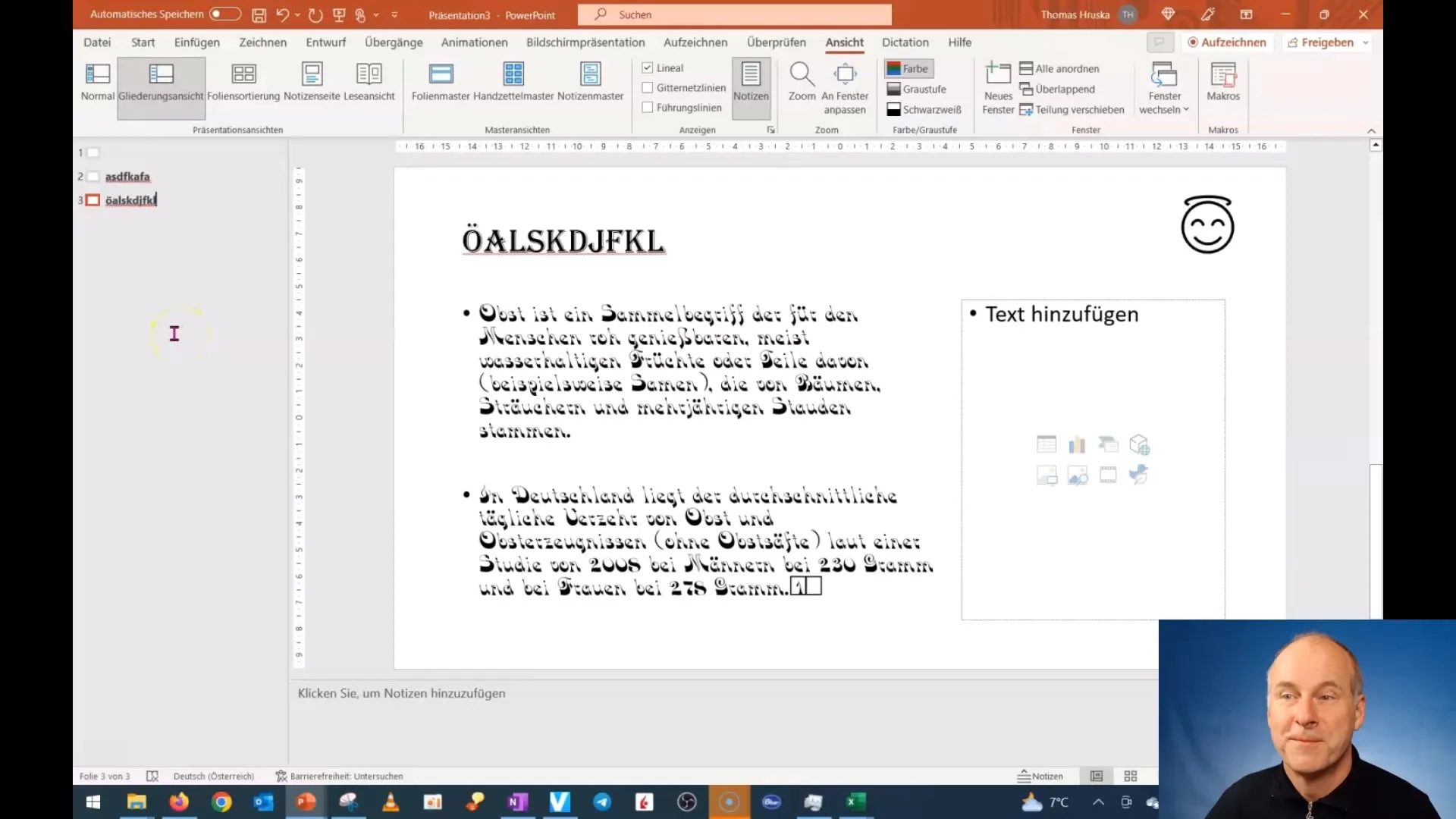 Učinkovito urejanje predlog in učinkovito dodajanje slik v PowerPoint