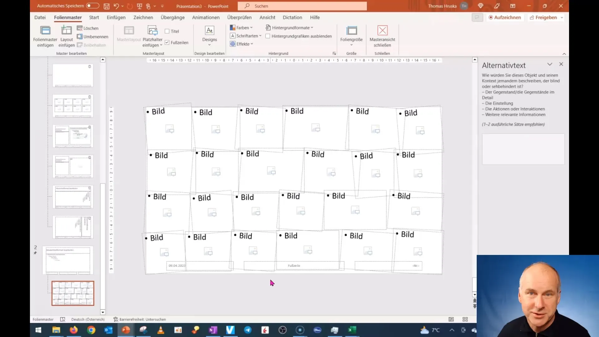 Create photo collages efficiently with PowerPoint