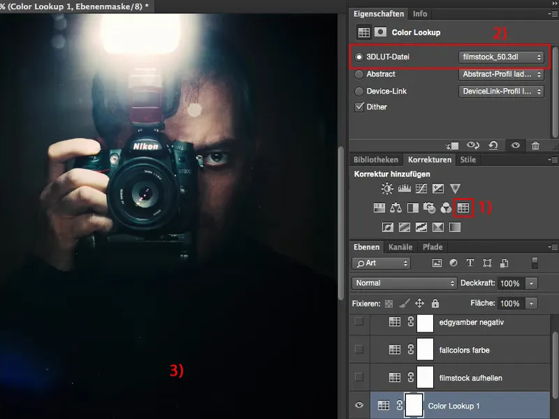 Izskati un stili ar Photoshop - Krāsu meklēšana