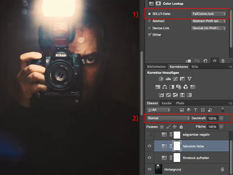 Looks & Styles mit Photoshop - Color Lookups