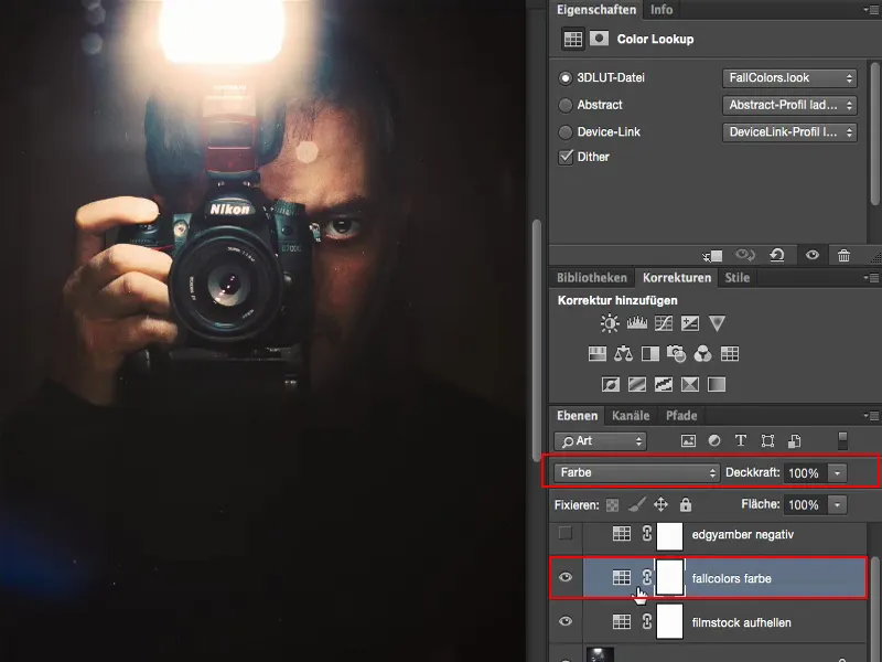 Izskati un stili ar Photoshop - Krāsu meklēšana