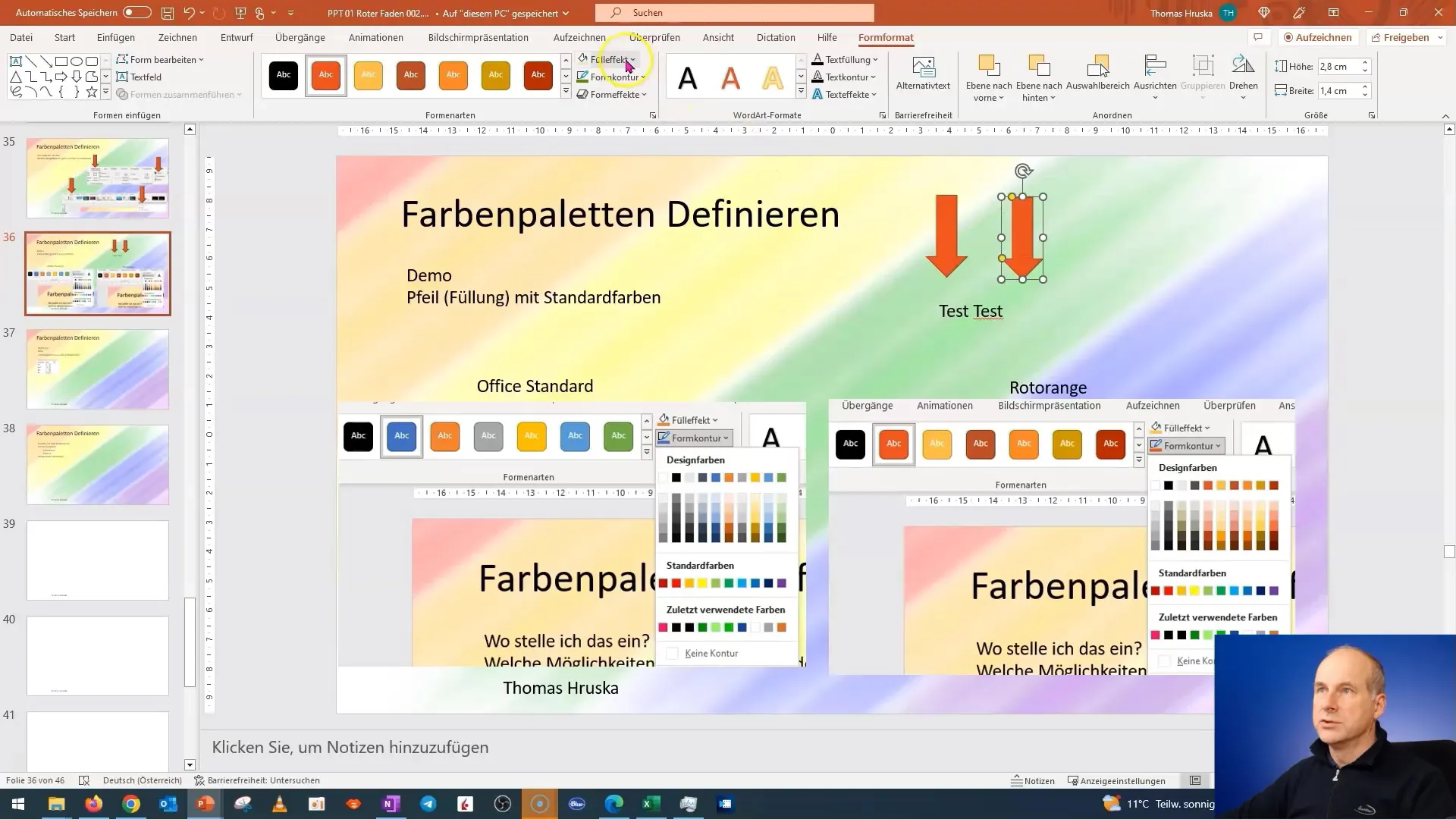 Tworzenie i dostosowywanie profesjonalnych schematów kolorów w programie PowerPoint