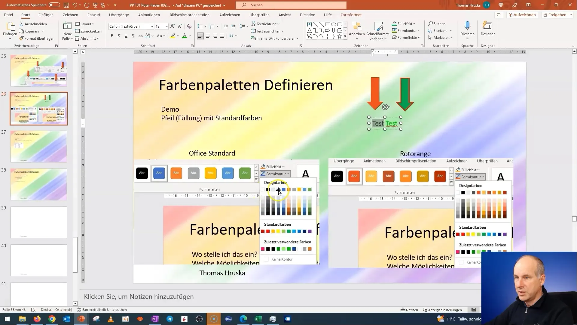 Tworzenie i dostosowywanie profesjonalnych schematów kolorów w PowerPoint