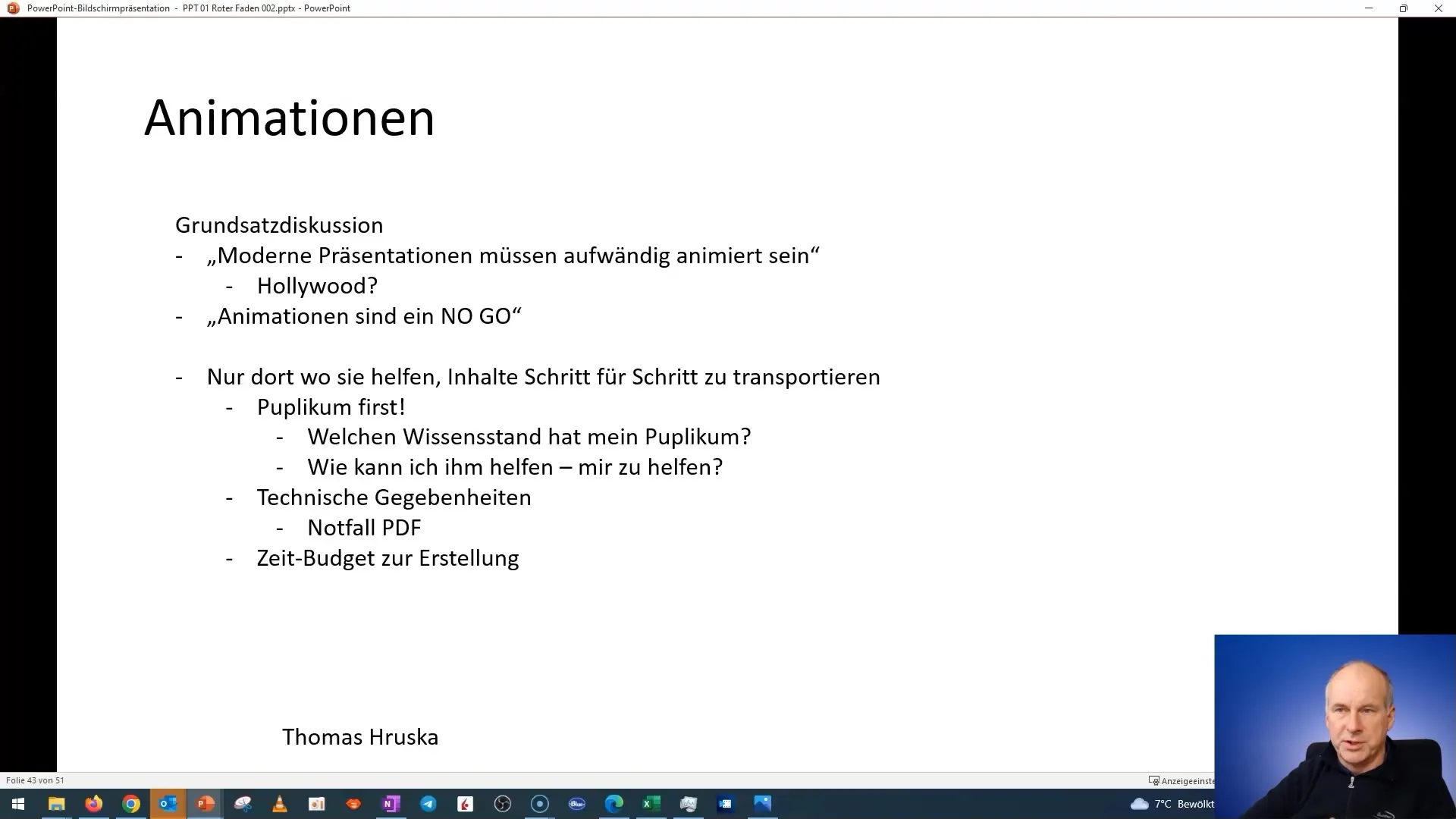 Animasi yang efektif di PowerPoint