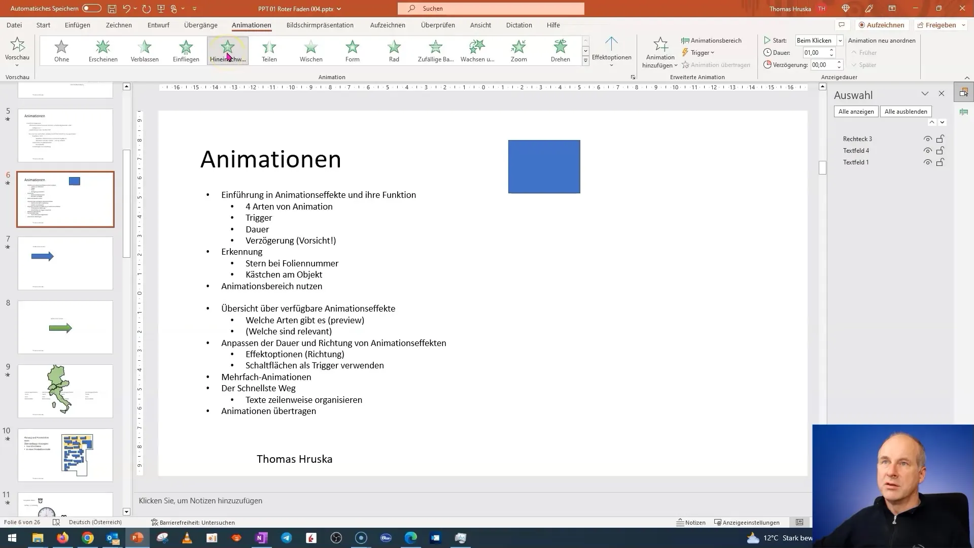 Le guide complet des animations dans PowerPoint