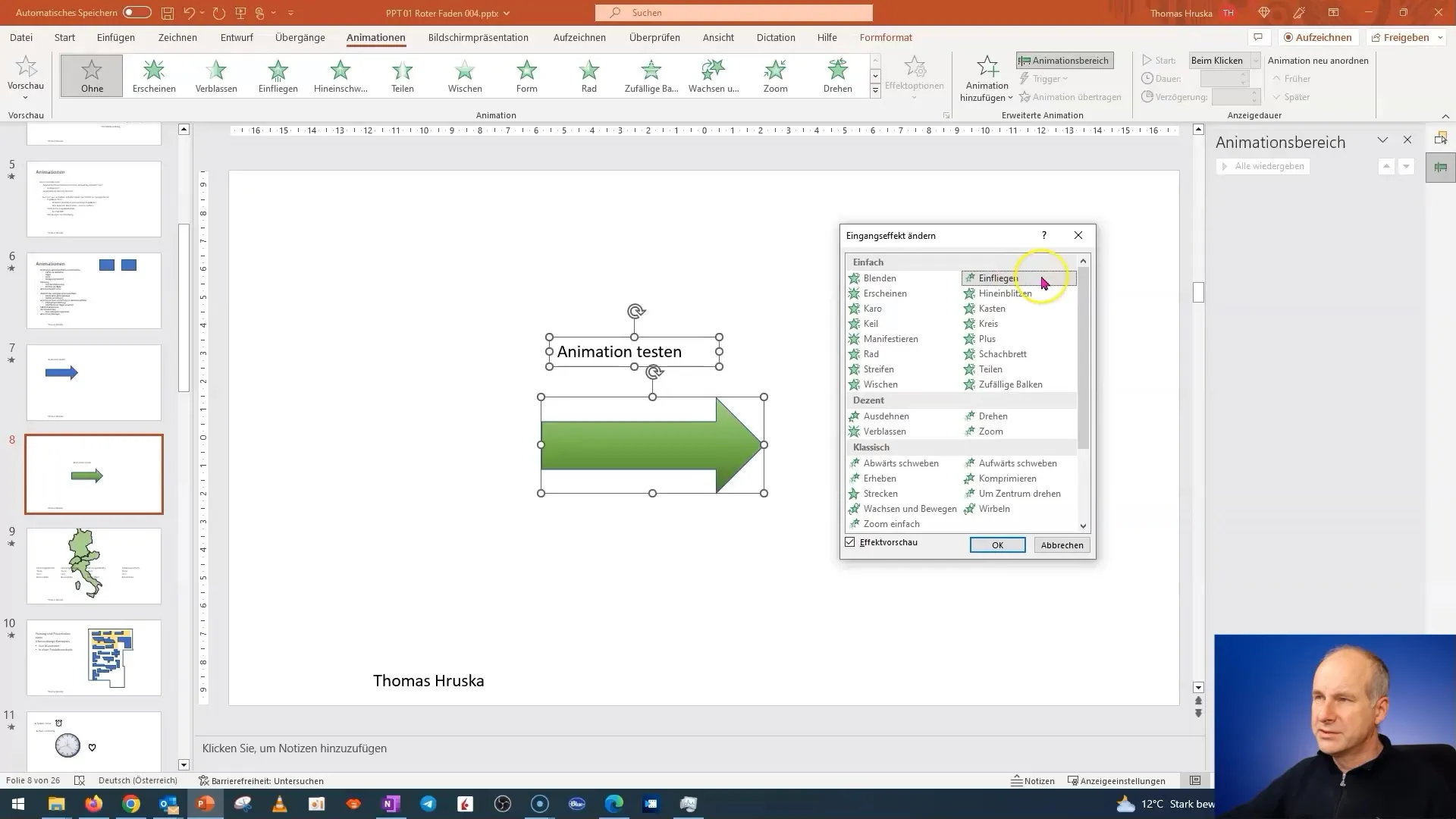 Memanfaatkan efek animasi PowerPoint secara efektif