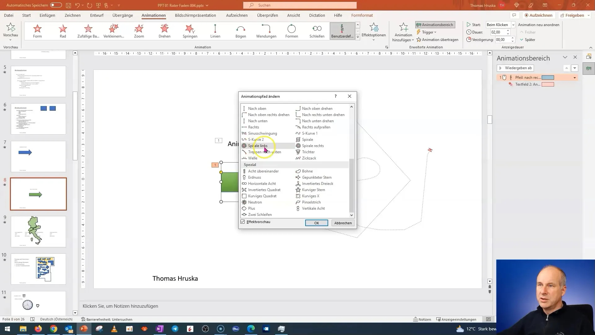 Memanfaatkan efek animasi untuk PowerPoint secara efektif