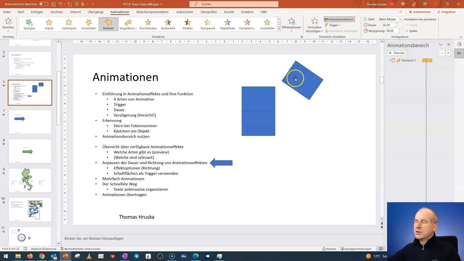 Ustvarjanje profesionalnih animacij v programu PowerPoint: Nasveti za prilagajanje