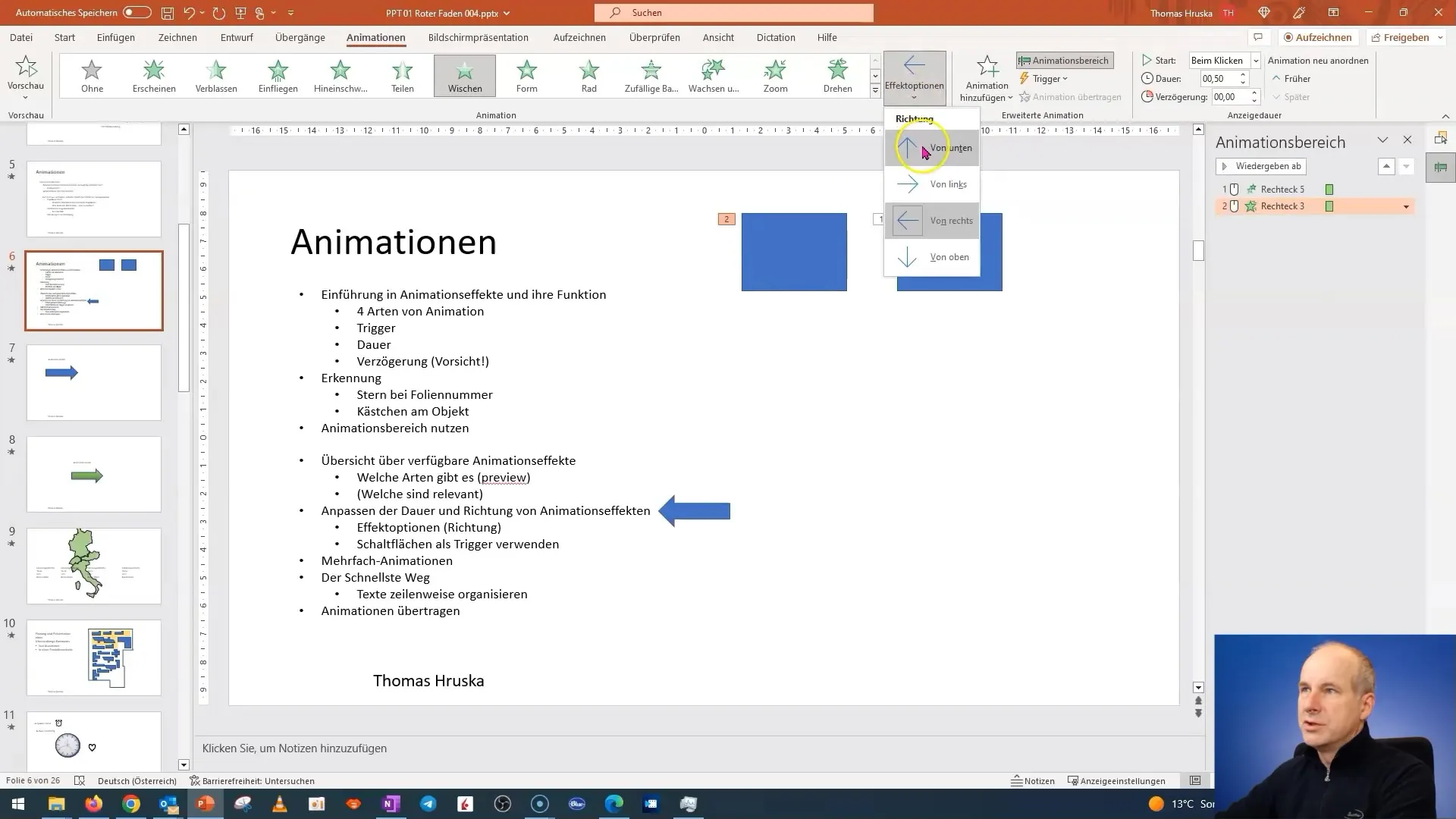 Créer des animations professionnelles dans PowerPoint : conseils pour la personnalisation