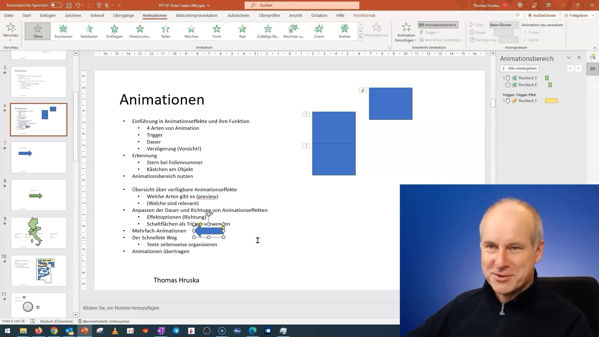 PowerPoint-opastus: Useiden animaatioiden käyttö ja tehokas tekstinjärjestely