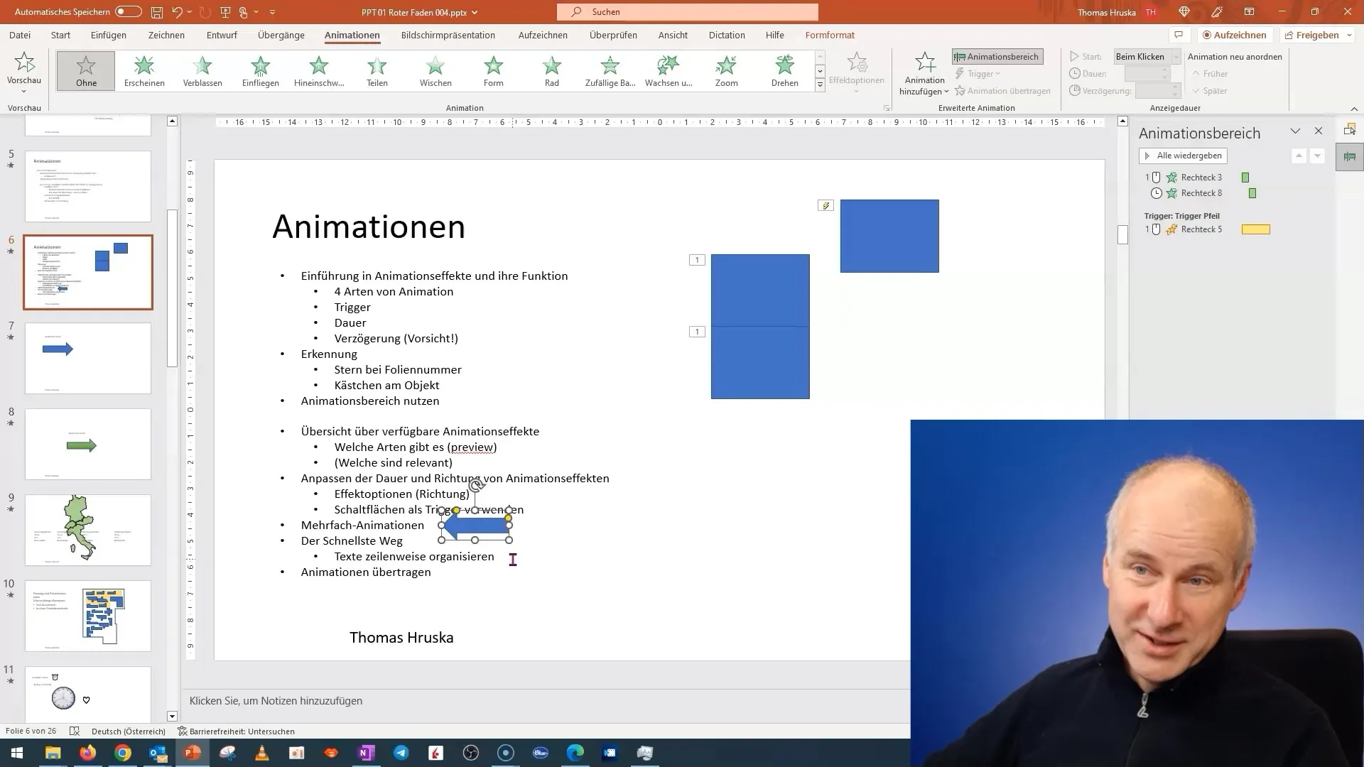 PowerPoint návod: Viacnásobné animácie a efektívna organizácia textu