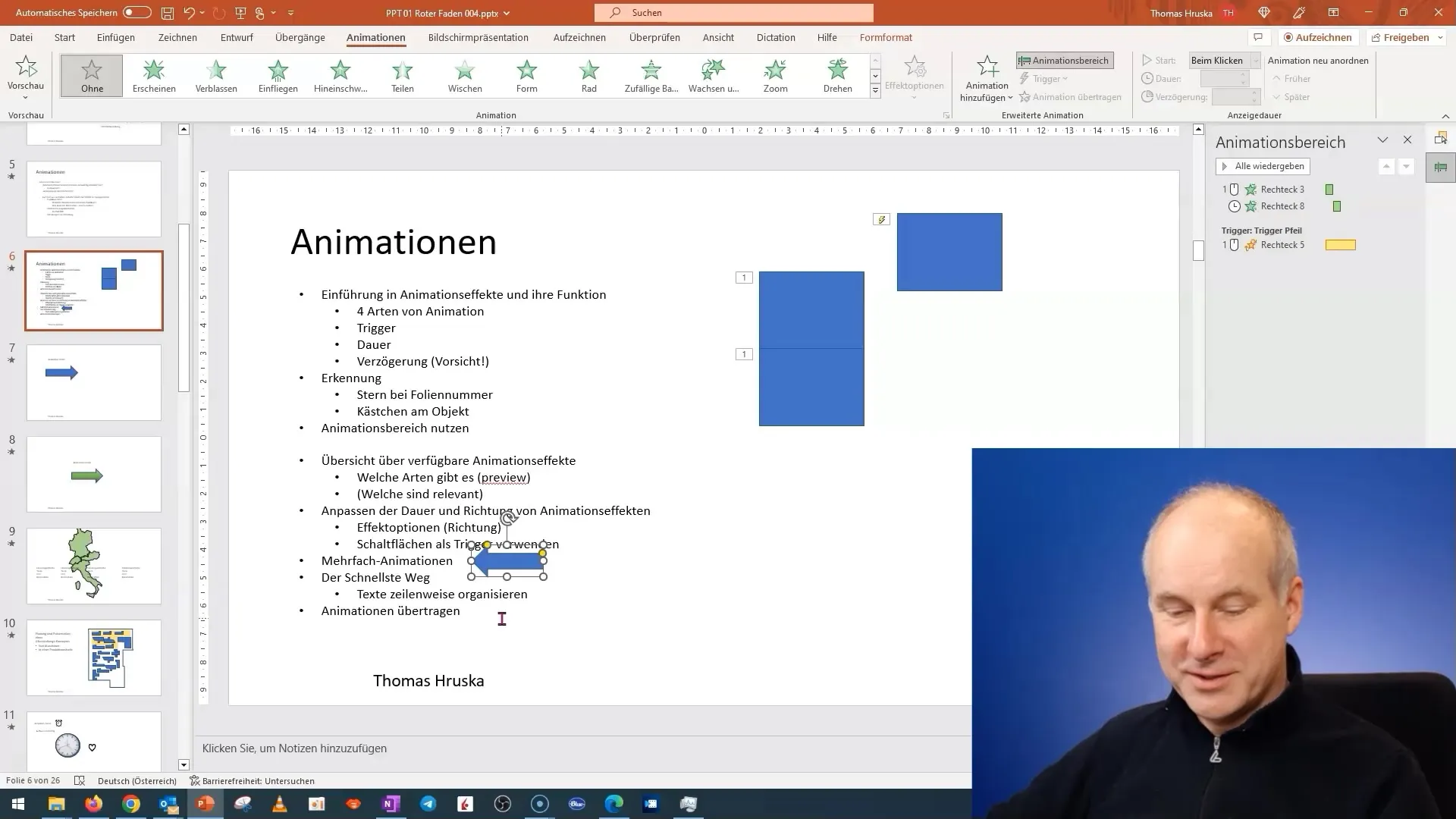 PowerPoint-vejledning: Flere animationer og effektiv tekstorganisering