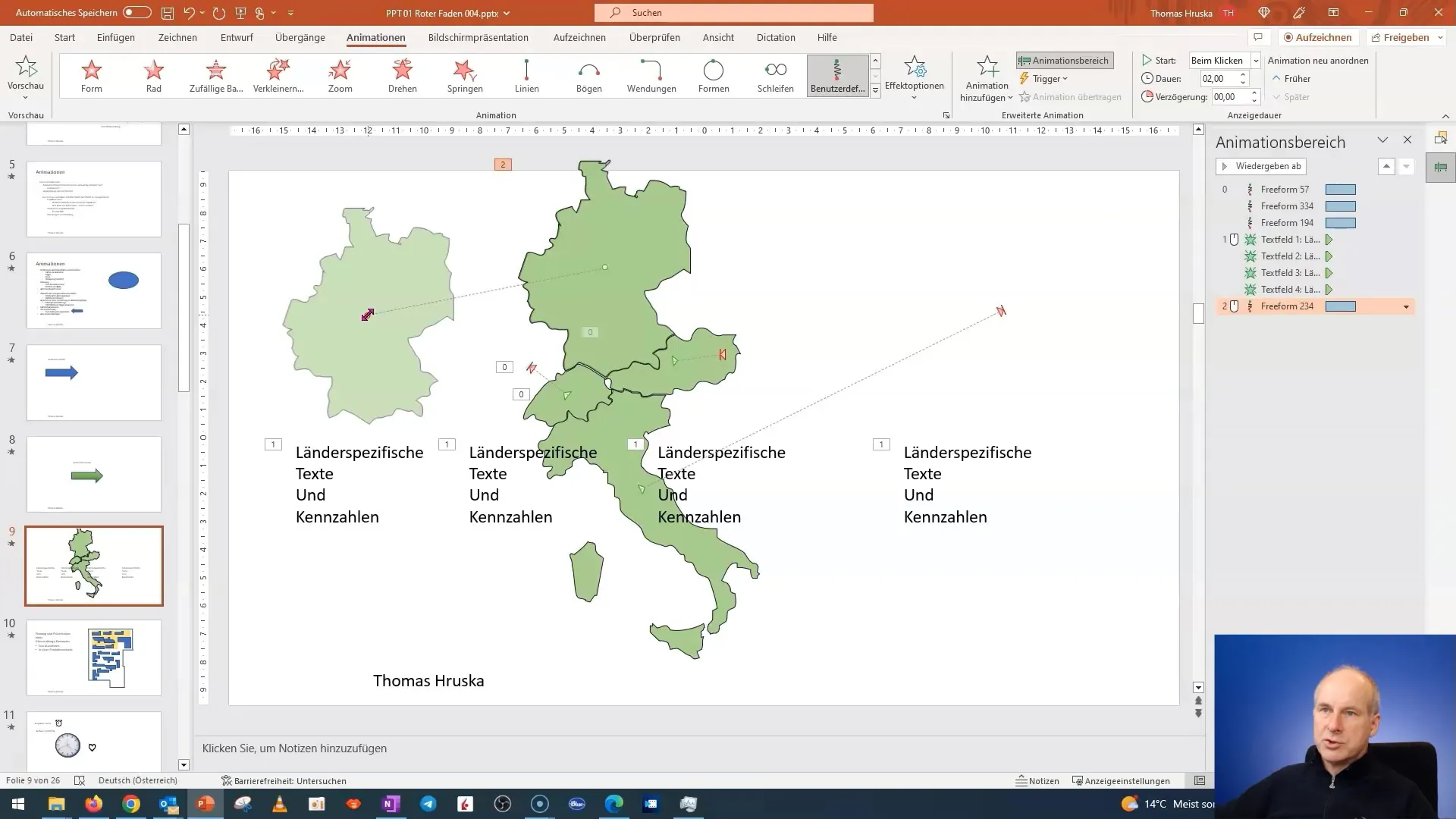 PowerPoint: Profesjonalne stosowanie ścieżek animacyjnych - instrukcja krok po kroku