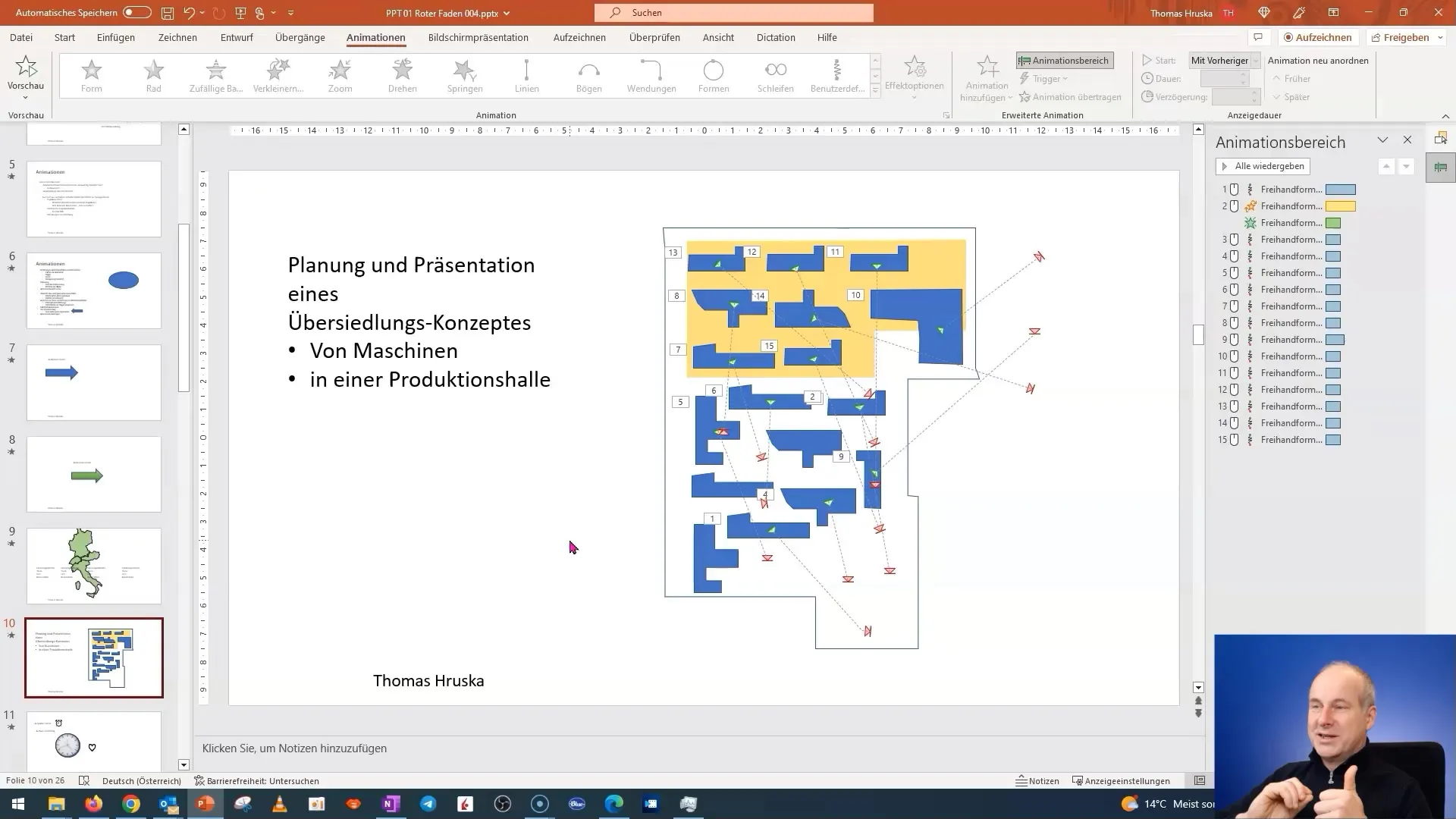 PowerPoint : Utilisation professionnelle des chemins d'animation - Guide étape par étape