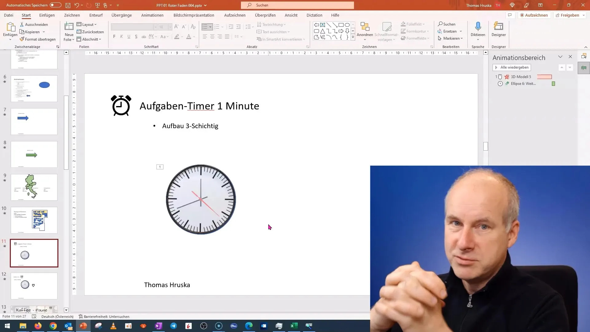 Create a unique countdown timer for your PowerPoint presentation