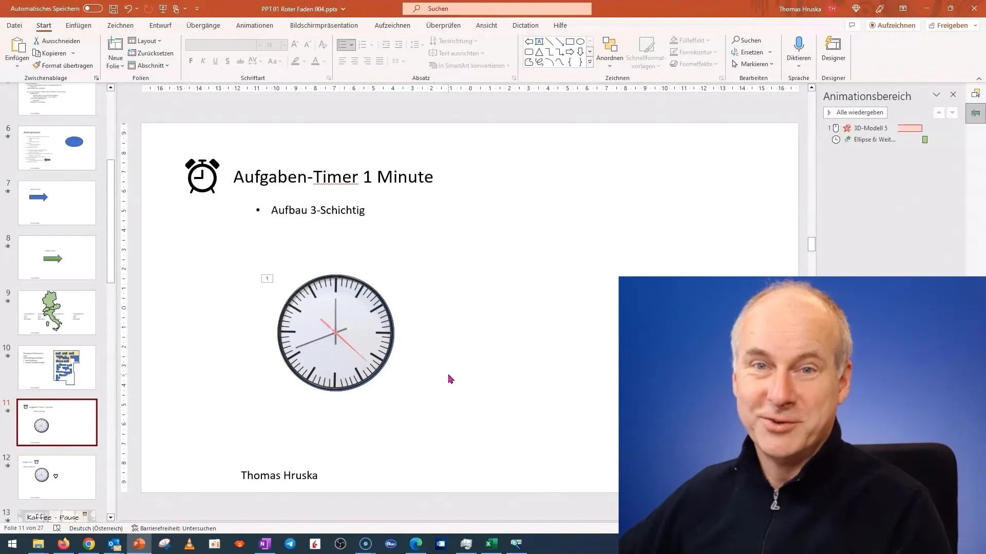 Create a unique countdown timer for your PowerPoint presentation