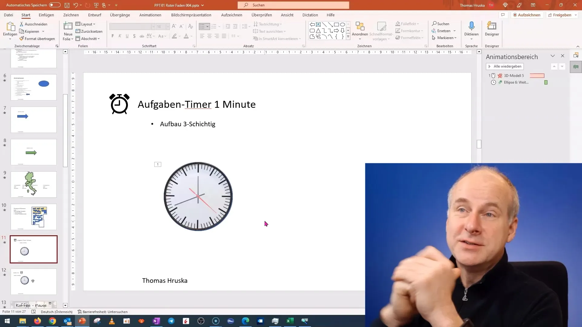 Create a unique countdown timer for your PowerPoint presentation