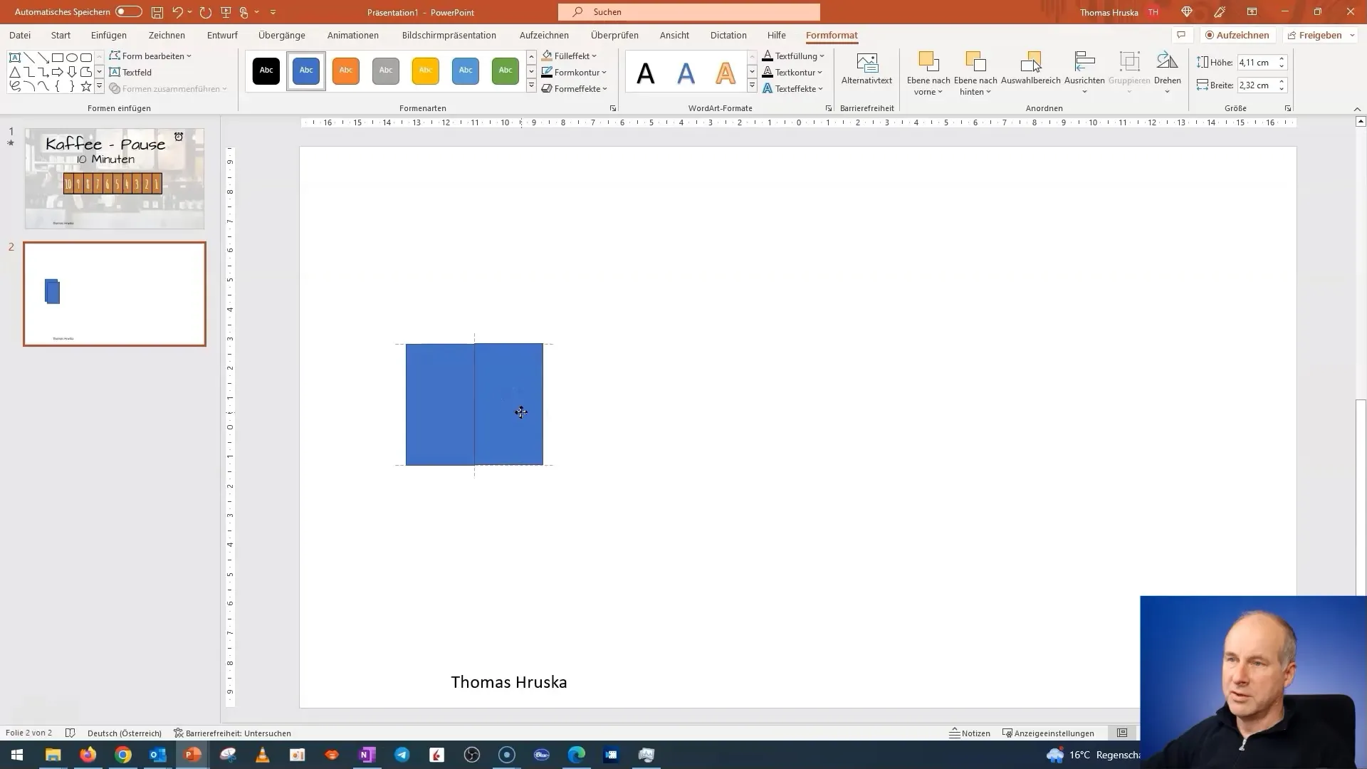 Tworzenie kreatywnych animacji w programie PowerPoint na przerwę kawową