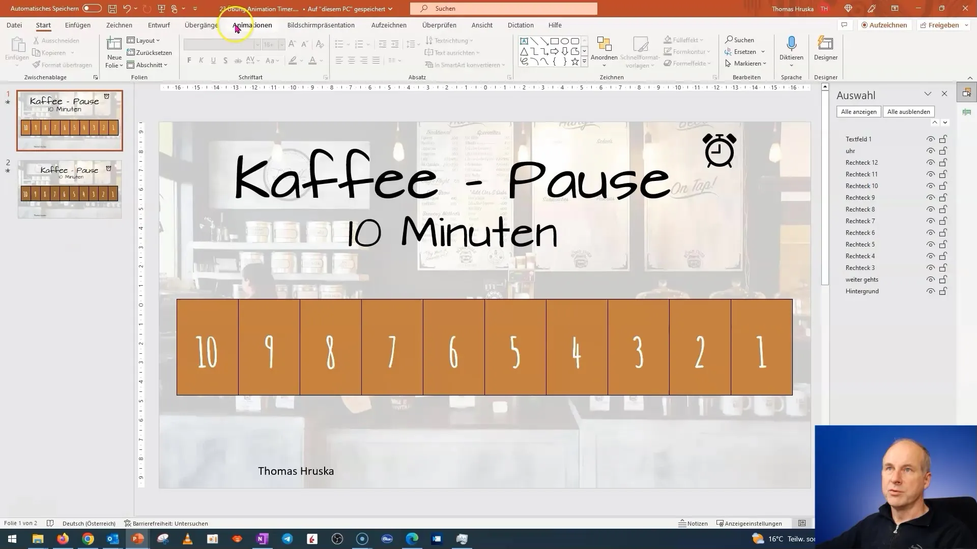 Modifier des animations dans PowerPoint sans les perdre