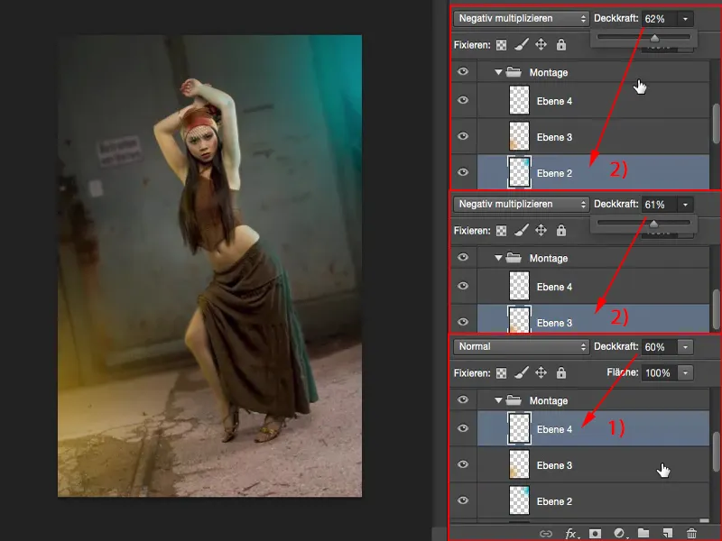 Tampilan & Gaya dengan Photoshop - Garis Kontur dengan Efek Warna