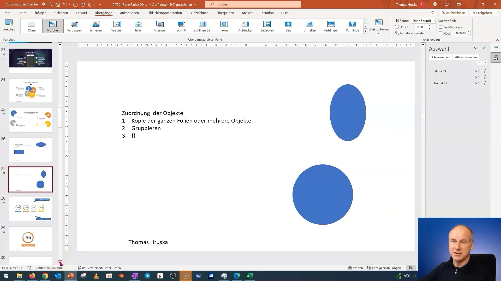 Um guia abrangente sobre o morphing no PowerPoint