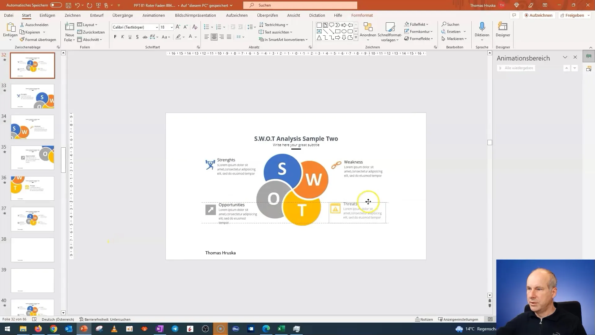 Présentations interactives avec PowerPoint : morphing pour un effet maximal