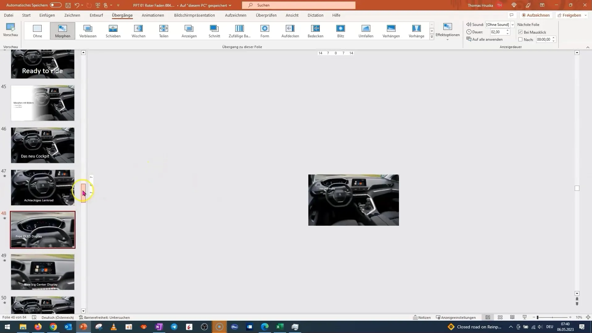 Dominar los efectos de morphing y lupa en PowerPoint