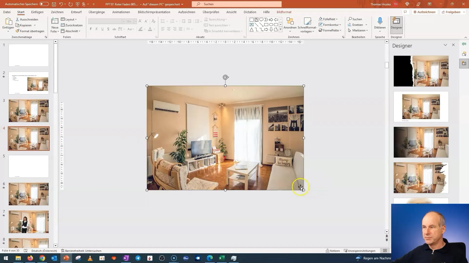 Morfeando en PowerPoint: Ideas para presentar tu sala