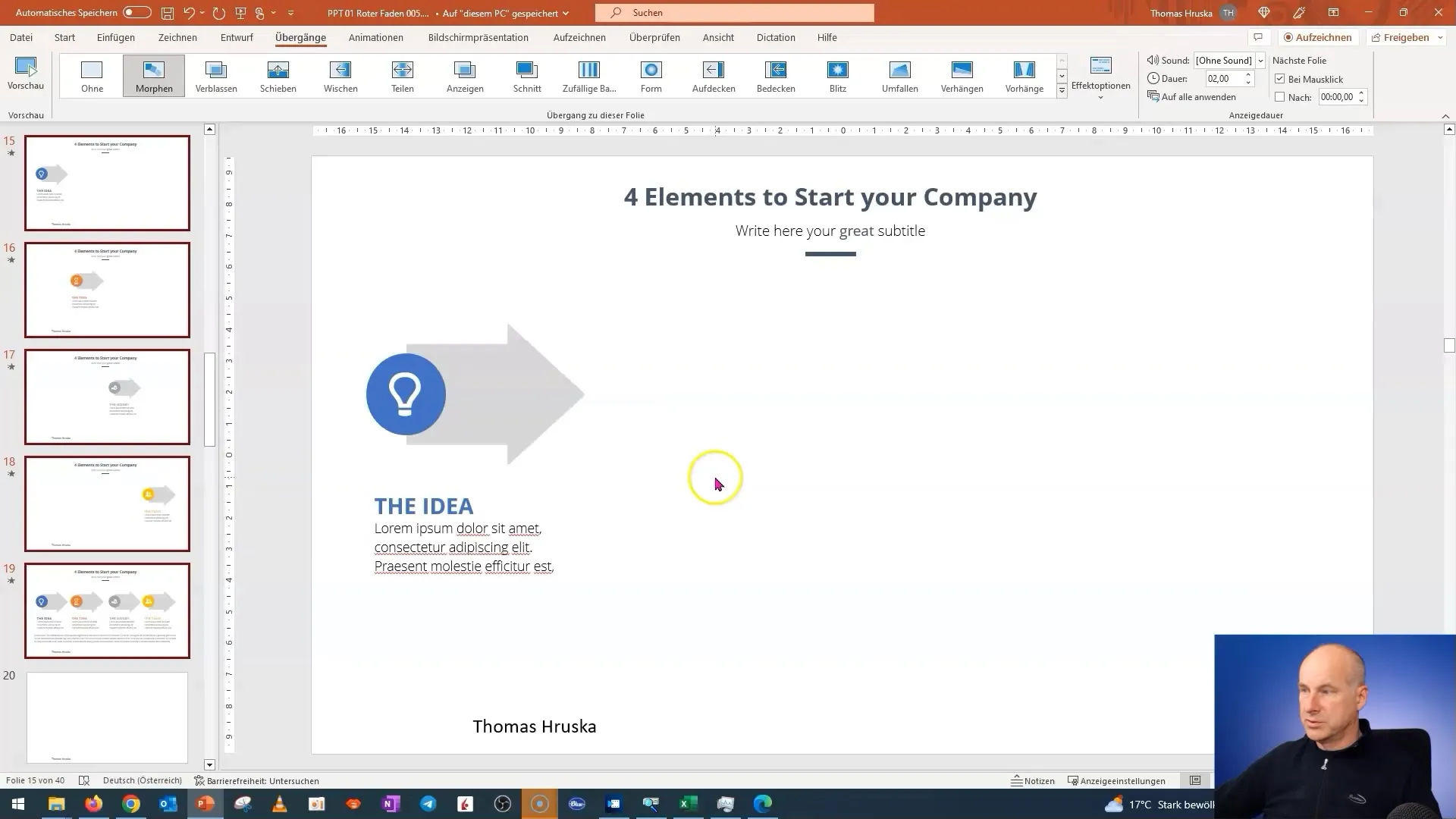 Morfning i PowerPoint - Så skapar du informativa presentationer med effektoptioner