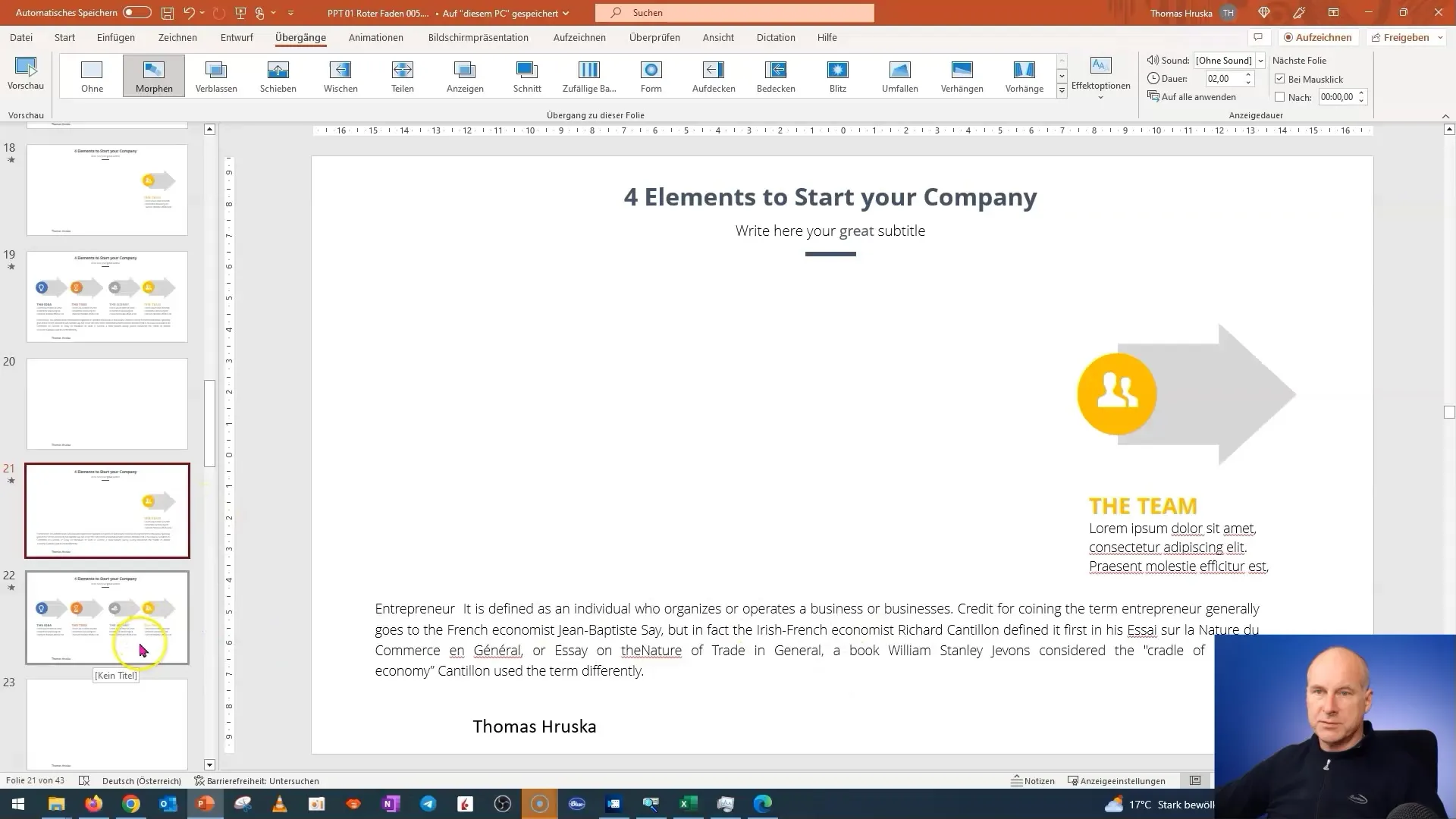 Morphing in PowerPoint - How to create vivid presentations with effect options