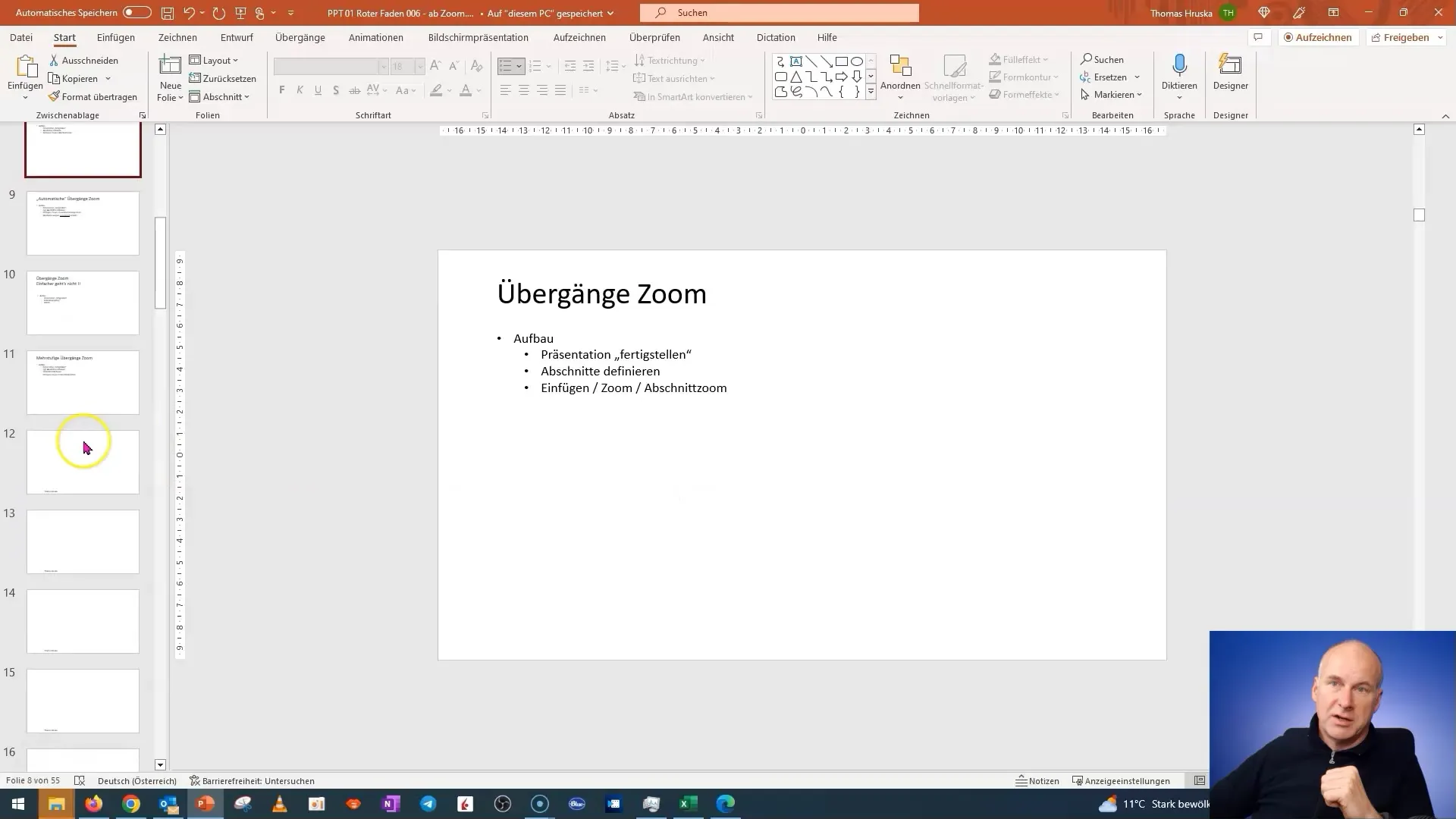 Zoom de section dans PowerPoint - Un guide pour des présentations interactives