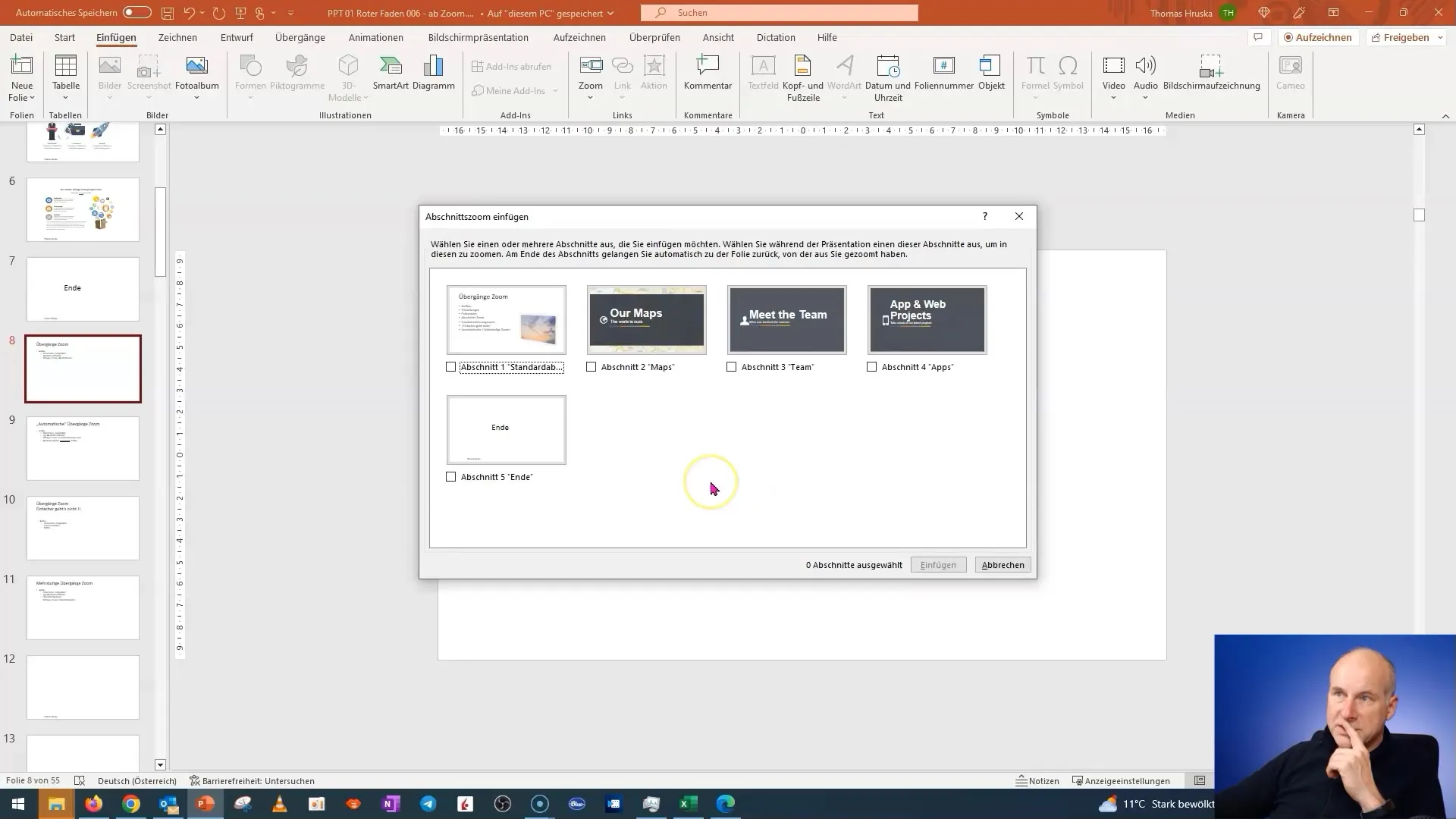 Zoom de section dans PowerPoint - Un guide pour des présentations interactives