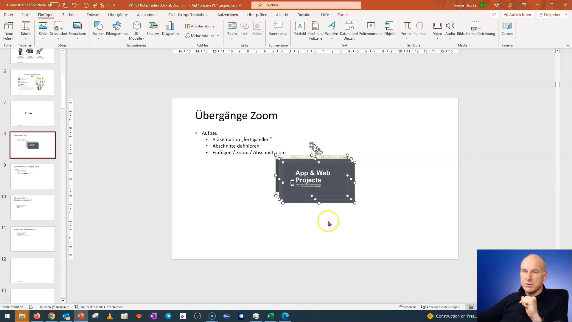 Zoom de section dans PowerPoint - Un guide pour des présentations interactives