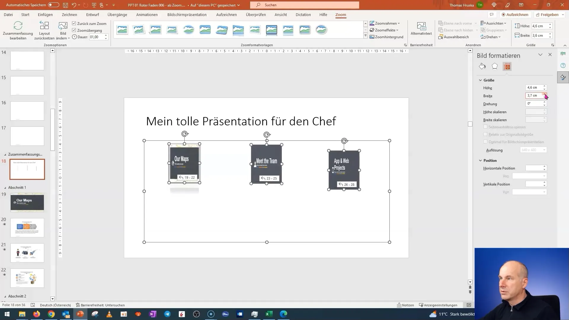 PowerPoint: Automatyczne zbliżenie do podsumowania - instrukcja krok po kroku