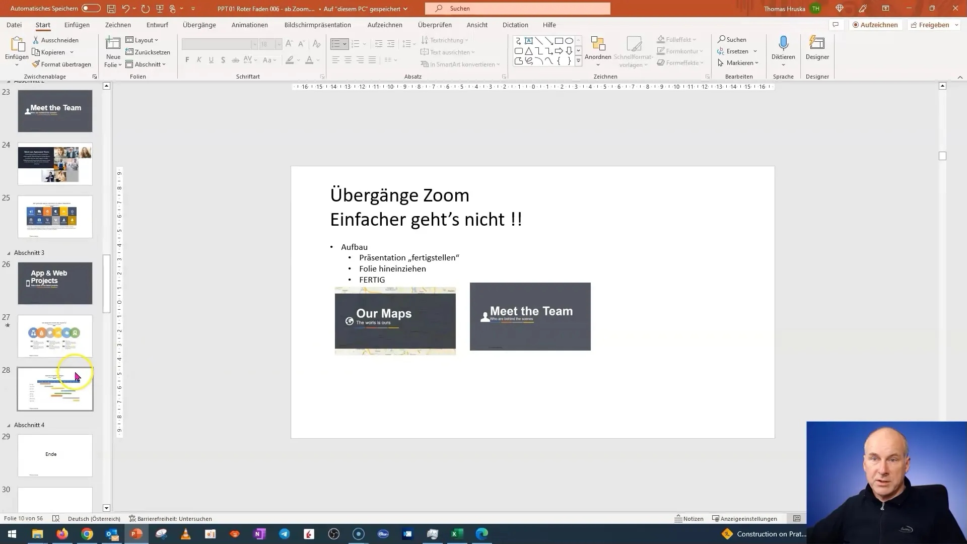 Create impressive presentations in PowerPoint with the new zoom feature