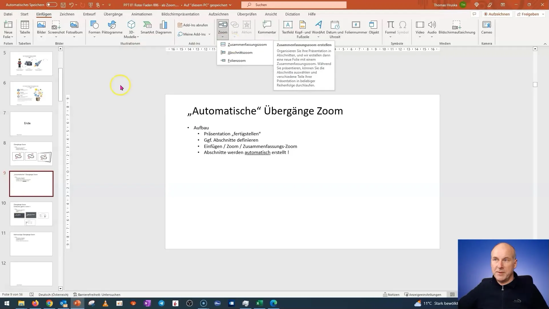 Create impressive presentations in PowerPoint with the new zoom feature