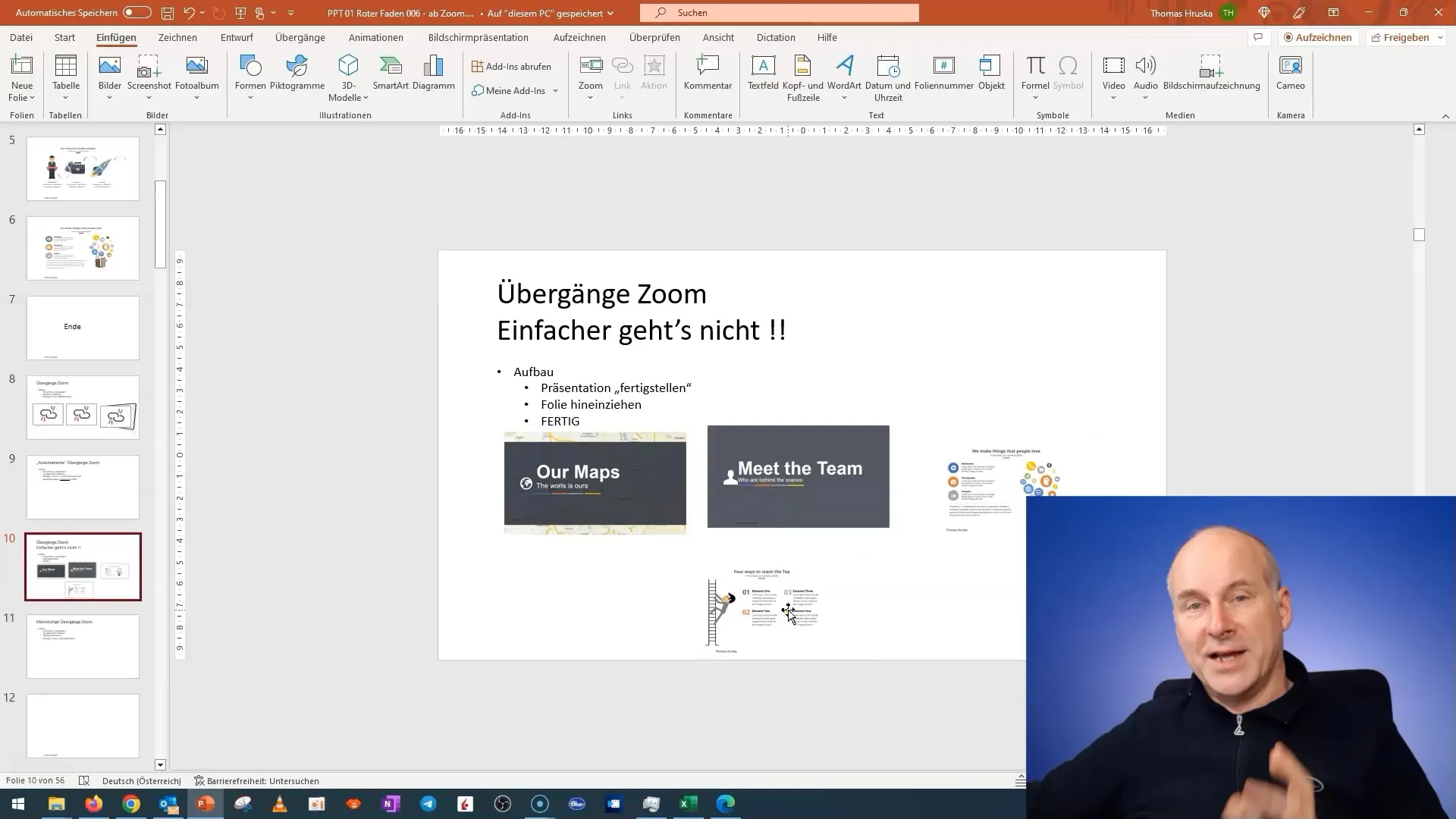 Crée des présentations impressionnantes sur PowerPoint avec la nouvelle fonction de zoom