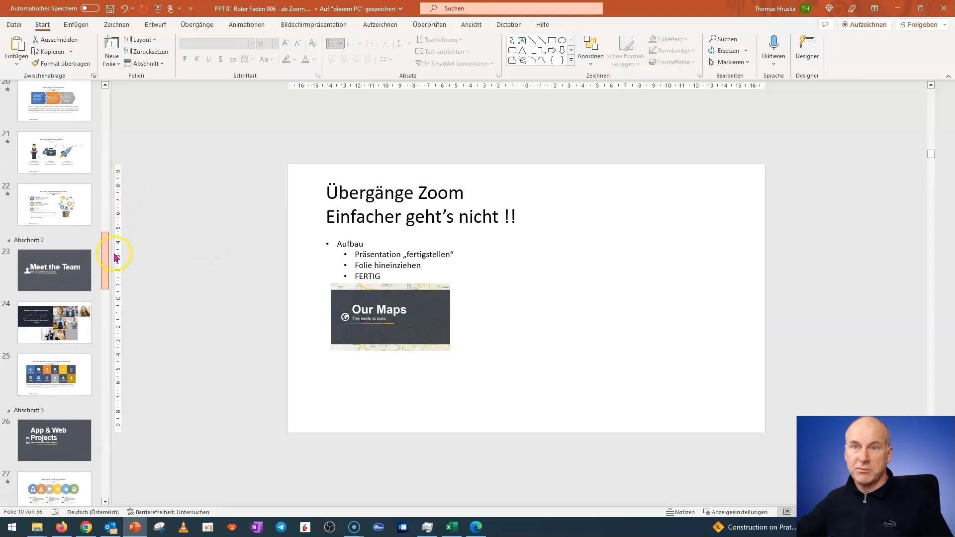 Create impressive presentations in PowerPoint with the new zoom function