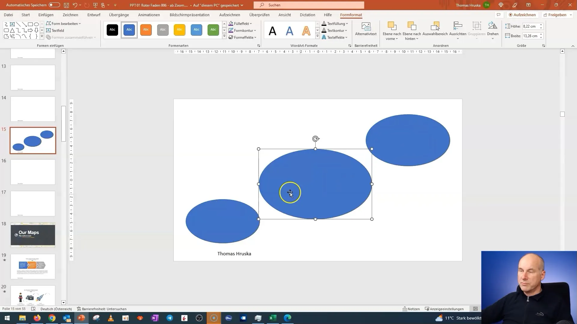 Criar apresentações interativas com zoom aninhado no PowerPoint