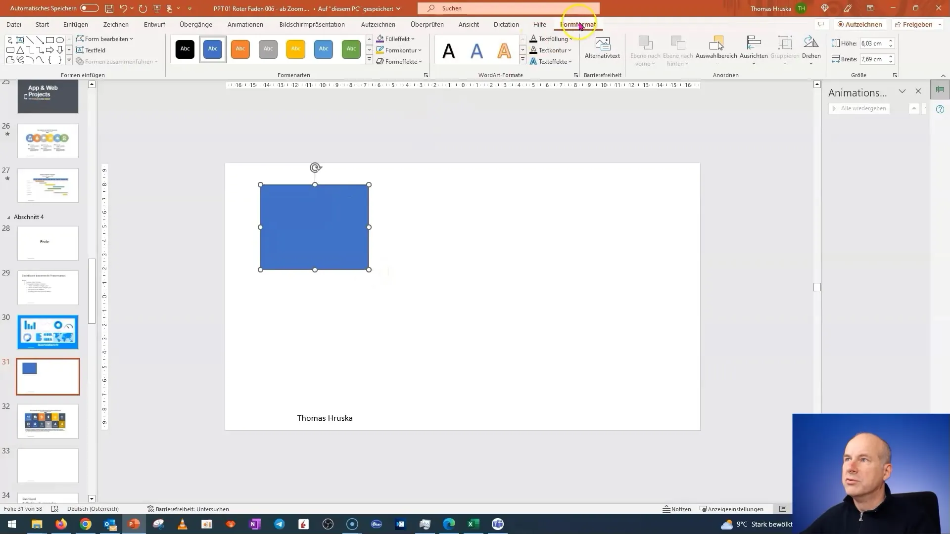 Membuat Dasbor Kachel Interaktif di PowerPoint - Bagian 1