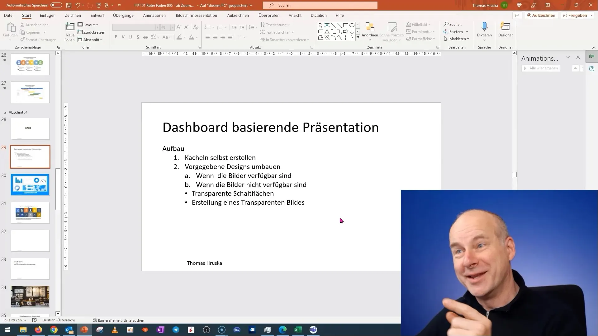 Membuat Dasbor Ubin Interaktif di PowerPoint - Bagian 1