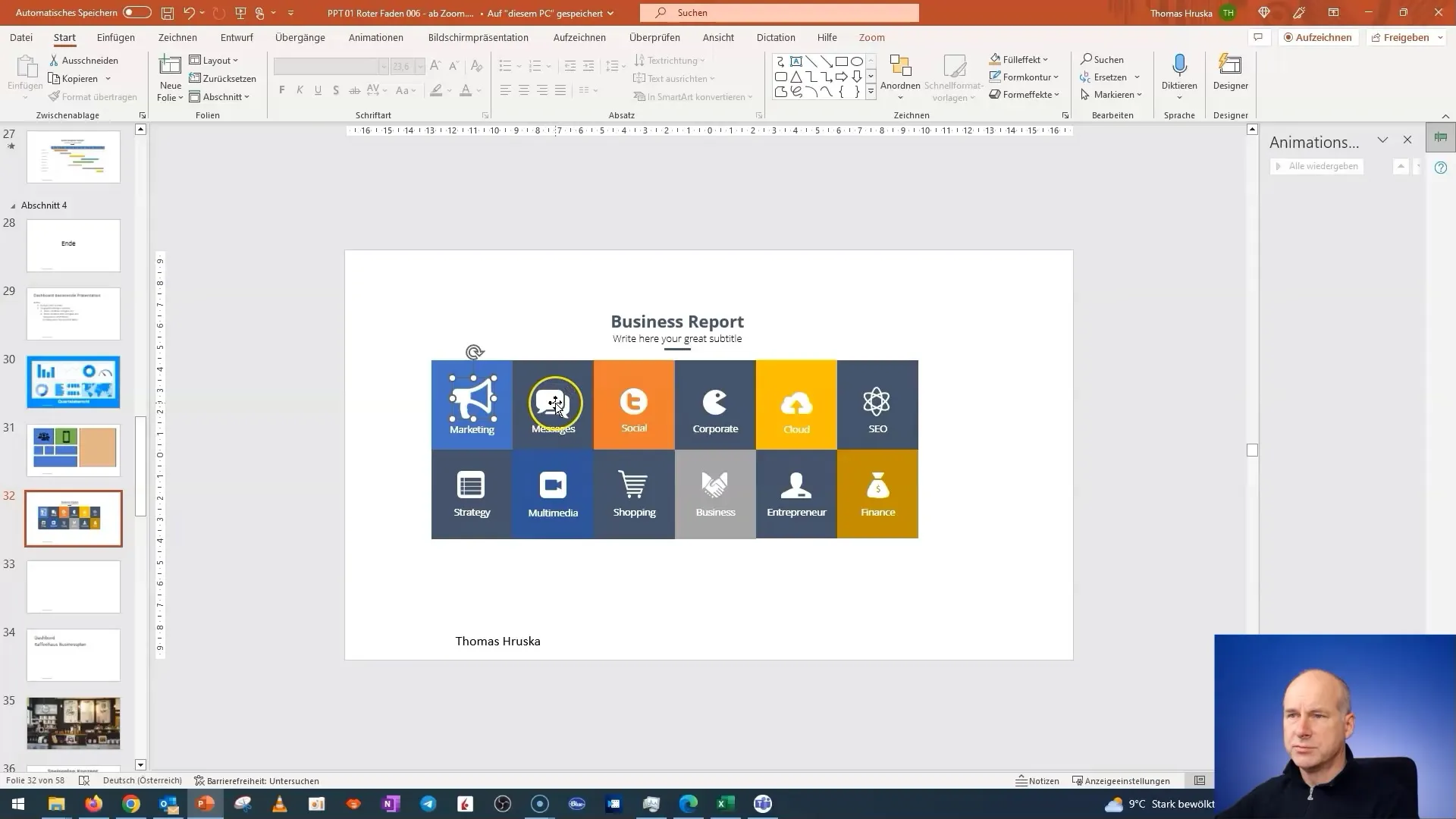 Interactive dashboard in PowerPoint: This is how you create it yourself!